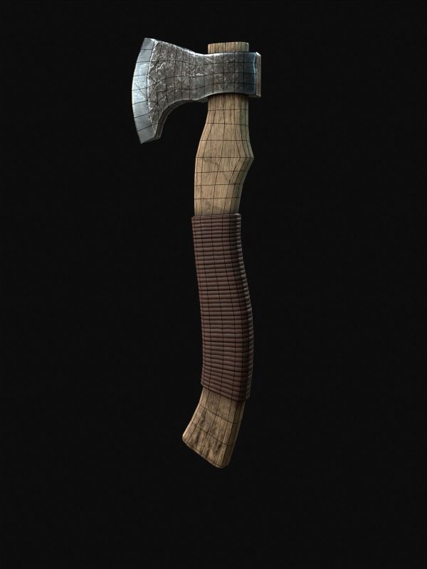 Onehanded Nordic battle axes