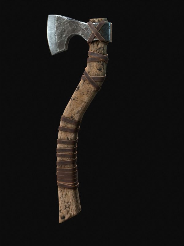 Onehanded Nordic battle axes