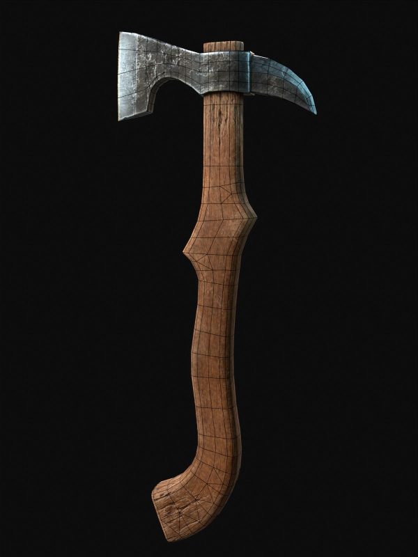 Onehanded Nordic battle axes