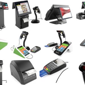 Online POS terminals and cash register equipment