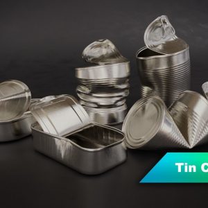 Opened Tin Can Set