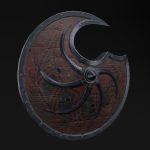 Medieval shield - Game Ready