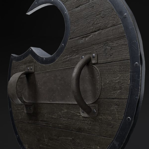 Medieval shield - Game Ready