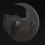 Medieval shield - Game Ready