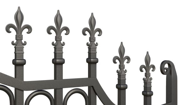 Ornate Wrought Iron Gate