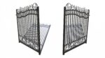 Ornate Wrought Iron Gate