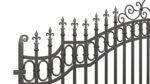 Ornate Wrought Iron Gate