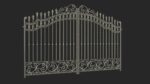 Ornate Wrought Iron Gate