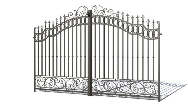 Ornate Wrought Iron Gate