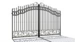 Ornate Wrought Iron Gate