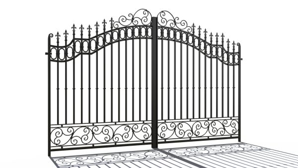 Ornate Wrought Iron Gate