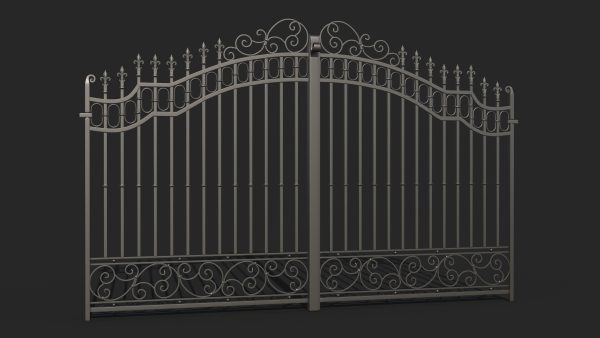 Ornate Wrought Iron Gate