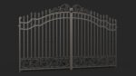 Ornate Wrought Iron Gate
