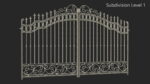 Ornate Wrought Iron Gate