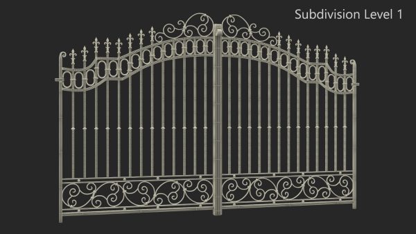Ornate Wrought Iron Gate