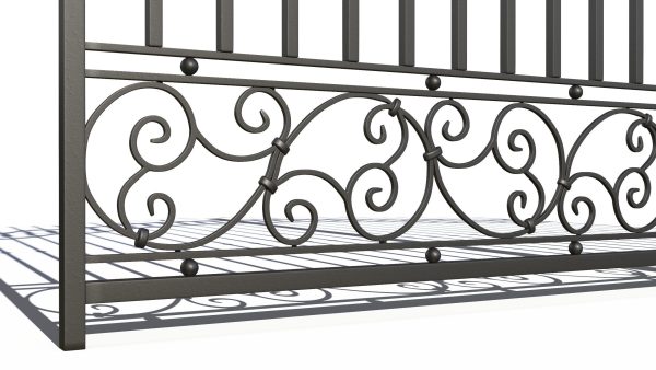 Ornate Wrought Iron Gate