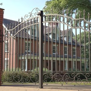 Ornate Wrought Iron Gate