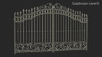 Ornate Wrought Iron Gate