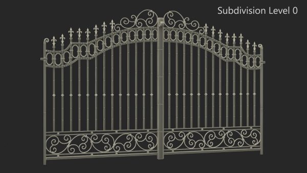 Ornate Wrought Iron Gate
