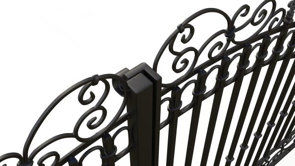 Ornate Wrought Iron Gate