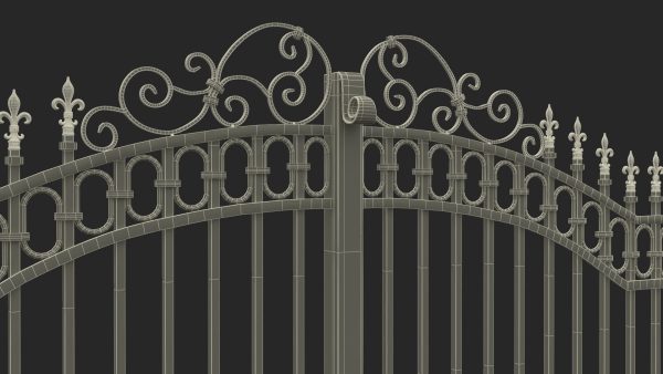 Ornate Wrought Iron Gate
