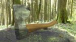 ORTAS AXE NO 10 GAME READY SHARP STEEL AXE