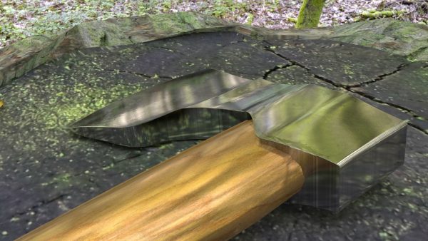 ORTAS AXE NO 10 GAME READY SHARP STEEL AXE