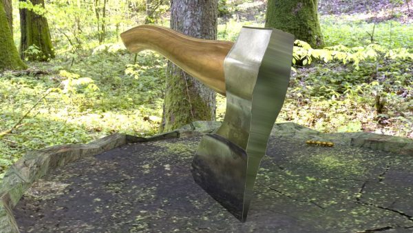 ORTAS AXE NO 10 GAME READY SHARP STEEL AXE