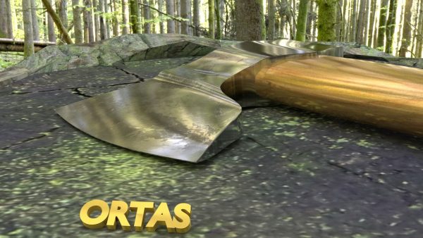 ORTAS AXE NO 10 GAME READY SHARP STEEL AXE