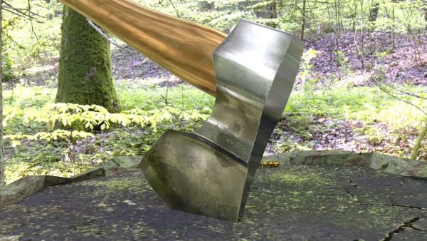 ORTAS AXE NO 10 GAME READY SHARP STEEL AXE