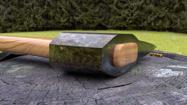 ORTAS AXE NO 2 STEEL REALISTIC AXE 3D PRINTABLE