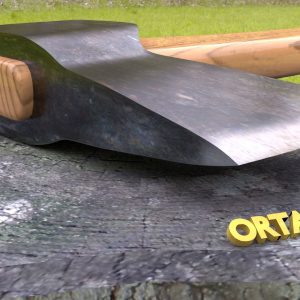 ORTAS AXE NO 2 STEEL REALISTIC AXE 3D PRINTABLE