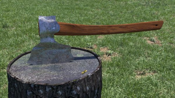 ORTAS AXE NO 5 HEAVY STEEL DEFORMED 3D PRINTABLE