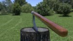 ORTAS AXE NO 7 HUGE STEEL REALISTIC AXE WITH LONG HANDLE