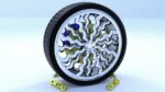 ORTAS CAR RIM 11 GAME READY RIM TIRE AND DISC
