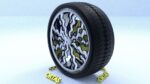 ORTAS CAR RIM 11 GAME READY RIM TIRE AND DISC