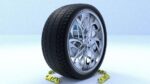 ORTAS CAR RIM 15 AND 16 GAME READY RIM TIRE AND DISC