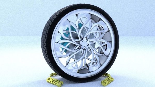 ORTAS CAR RIM 15 AND 16 GAME READY RIM TIRE AND DISC