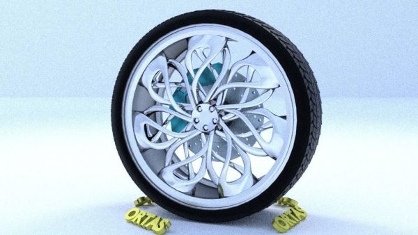 ORTAS CAR RIM 15 AND 16 GAME READY RIM TIRE AND DISC