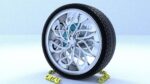 ORTAS CAR RIM 15 AND 16 GAME READY RIM TIRE AND DISC