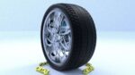 ORTAS CAR RIM 15 AND 16 GAME READY RIM TIRE AND DISC