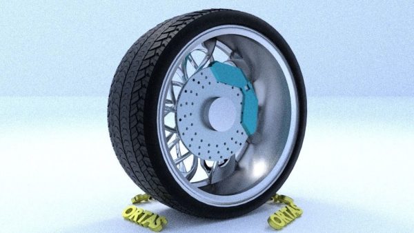 ORTAS CAR RIM 15 AND 16 GAME READY RIM TIRE AND DISC