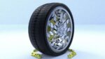 ORTAS CAR RIM 15 AND 16 GAME READY RIM TIRE AND DISC
