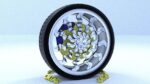 ORTAS CAR RIM 15 AND 16 GAME READY RIM TIRE AND DISC