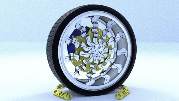 ORTAS CAR RIM 15 AND 16 GAME READY RIM TIRE AND DISC