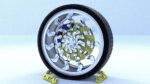 ORTAS CAR RIM 15 AND 16 GAME READY RIM TIRE AND DISC