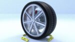ORTAS CAR RIM 27-28 GAME READY RIM TIRE AND DISC