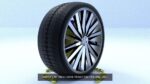 ORTAS CAR RIM 27-28 GAME READY RIM TIRE AND DISC