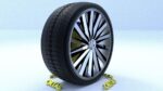 ORTAS CAR RIM 27-28 GAME READY RIM TIRE AND DISC