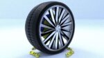 ORTAS CAR RIM 27-28 GAME READY RIM TIRE AND DISC